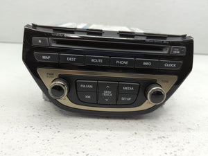 2013-2015 Hyundai Genesis Radio AM FM Cd Player Receiver Replacement P/N:96560-2M770YHG Fits 2013 2014 2015 OEM Used Auto Parts