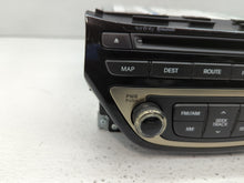 2013-2015 Hyundai Genesis Radio AM FM Cd Player Receiver Replacement P/N:96560-2M770YHG Fits 2013 2014 2015 OEM Used Auto Parts