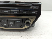 2013-2015 Hyundai Genesis Radio AM FM Cd Player Receiver Replacement P/N:96560-2M770YHG Fits 2013 2014 2015 OEM Used Auto Parts