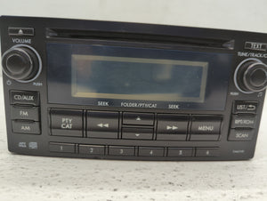 2012-2014 Subaru Impreza Radio AM FM Cd Player Receiver Replacement P/N:86201AJ61A Fits 2012 2013 2014 OEM Used Auto Parts