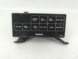 2000-2001 Nissan Altima Fusebox Fuse Box Panel Relay Module P/N:7124-6529 Fits 2000 2001 OEM Used Auto Parts
