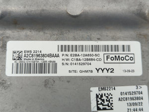 2014-2015 Ford Fiesta PCM Engine Computer ECU ECM PCU OEM P/N:E2BA-12A650-SC E2BA-12A650-SD Fits 2014 2015 OEM Used Auto Parts