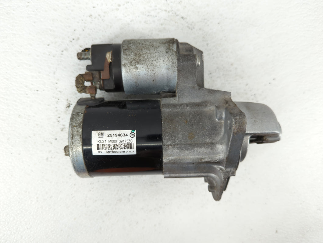 2013-2021 Chevrolet Trax Car Starter Motor Solenoid OEM P/N:25194634 55595603 Fits OEM Used Auto Parts