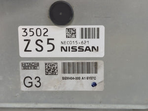 2013-2015 Nissan Sentra PCM Engine Computer ECU ECM PCU OEM P/N:NEC015-621 NEC009-637 Fits 2013 2014 2015 OEM Used Auto Parts