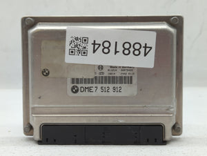 2002 Bmw X5 PCM Engine Computer ECU ECM PCU OEM P/N:7 512 912 Fits OEM Used Auto Parts