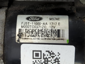 2013-2020 Lincoln Mkz Car Starter Motor Solenoid OEM P/N:FJ5T-11000-AA Fits 2012 2013 2014 2015 2016 2017 2018 2019 2020 OEM Used Auto Parts