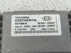 2015 Kia Optima PCM Engine Computer ECU ECM PCU OEM P/N:39138-2GBH7 Fits OEM Used Auto Parts