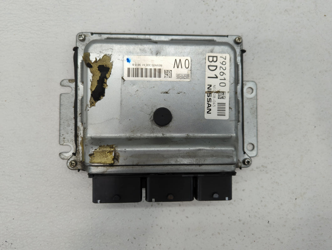 2013-2014 Nissan Altima PCM Engine Computer ECU ECM PCU OEM P/N:NEC008-045 MEC300-041 A1 Fits 2013 2014 OEM Used Auto Parts