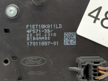 2015-2018 Ford Focus Radio Control Panel