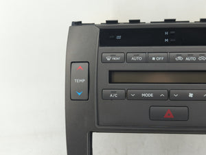 2012 Lexus Es350 Climate Control Module Temperature AC/Heater Replacement P/N:55900-33C80 Fits OEM Used Auto Parts