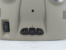 2009 Gmc Acadia Overhead Roof Console Beige