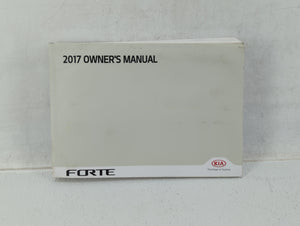 2017 Kia Forte Owners Manual Book Guide OEM Used Auto Parts