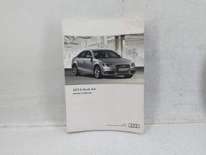 2012 Audi A4 Owners Manual Book Guide OEM Used Auto Parts