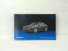 2013 Honda Accord Owners Manual Book Guide OEM Used Auto Parts