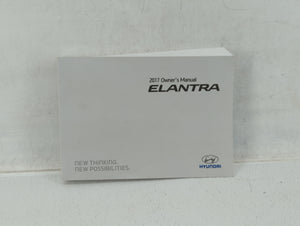 2017 Hyundai Elantra Owners Manual Book Guide OEM Used Auto Parts