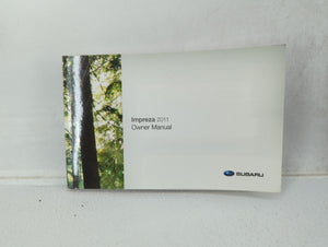 2011 Subaru Impreza Owners Manual Book Guide OEM Used Auto Parts