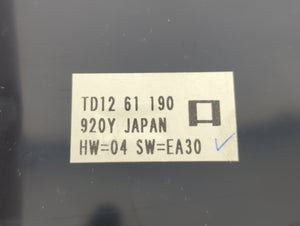 2007-2009 Mazda Cx-9 Climate Control Module Temperature AC/Heater Replacement P/N:TD12 61 190 Fits 2007 2008 2009 OEM Used Auto Parts