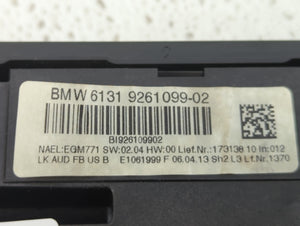 2012-2014 Bmw 320i Climate Control Module Temperature AC/Heater Replacement P/N:6131 9261099-02 Fits 2012 2013 2014 OEM Used Auto Parts