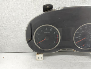 2014 Subaru Xv Crosstrek Instrument Cluster Speedometer Gauges P/N:85013FJ120 Fits OEM Used Auto Parts