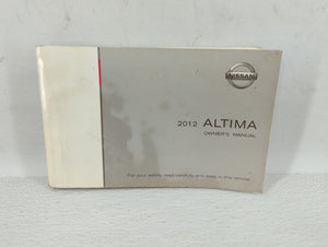 2012 Nissan Altima Owners Manual Book Guide OEM Used Auto Parts