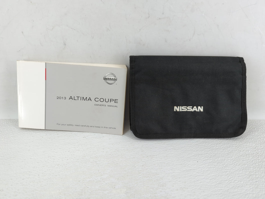 2013 Nissan Altima Owners Manual Book Guide OEM Used Auto Parts