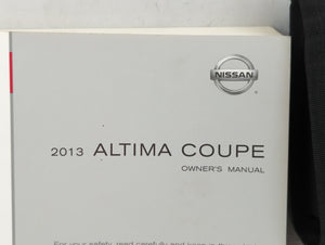 2013 Nissan Altima Owners Manual Book Guide OEM Used Auto Parts