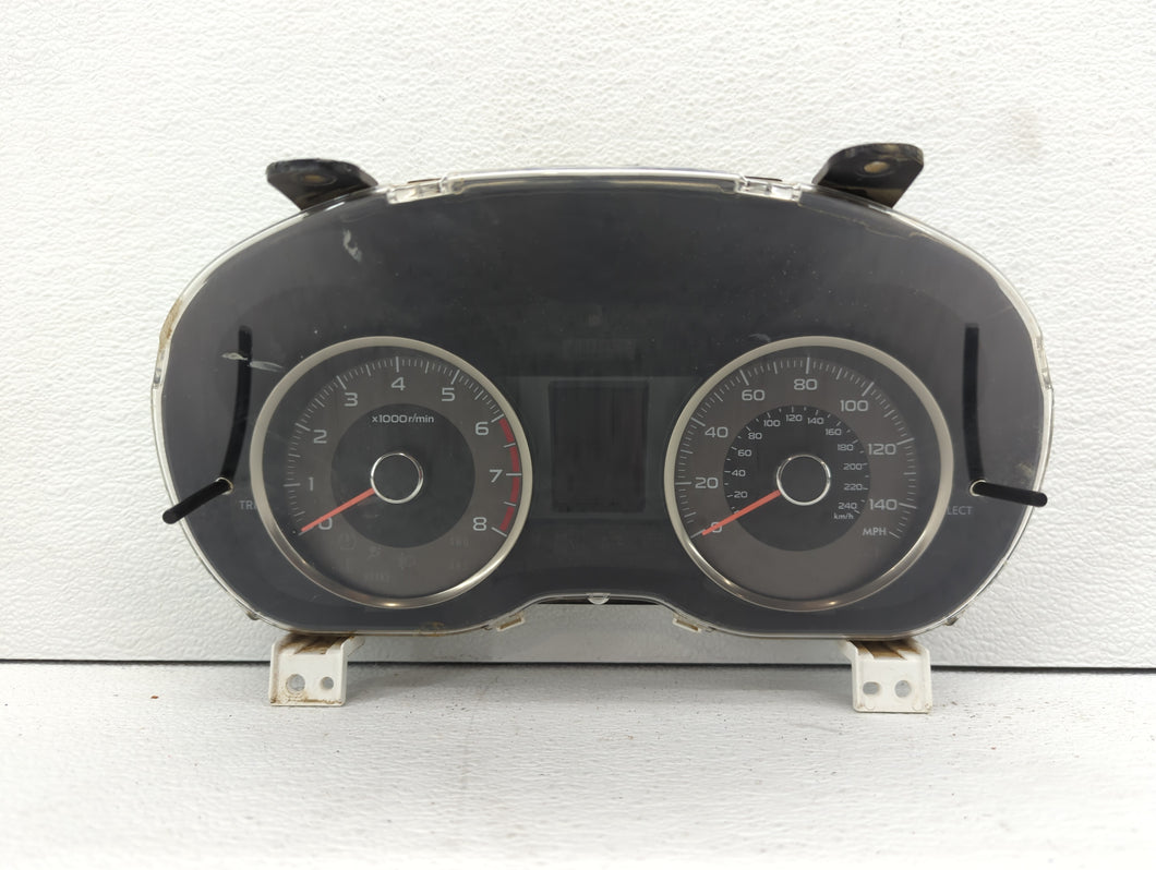 2015 Subaru Forester Instrument Cluster Speedometer Gauges P/N:85004SG120 Fits OEM Used Auto Parts