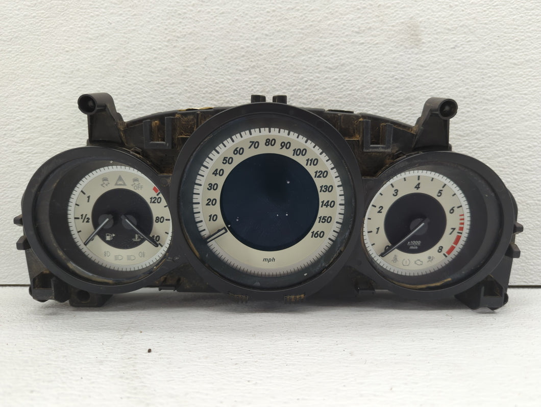 2012 Mercedes-Benz C300 Instrument Cluster Speedometer Gauges P/N:A2049003908 Fits OEM Used Auto Parts