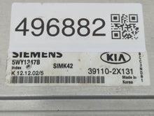 2003 Kia Rio PCM Engine Computer ECU ECM PCU OEM P/N:39110-2X131 Fits OEM Used Auto Parts
