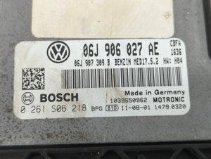 2012-2014 Volkswagen Beetle PCM Engine Computer ECU ECM PCU OEM P/N:06J 906 027 AE Fits 2012 2013 2014 OEM Used Auto Parts