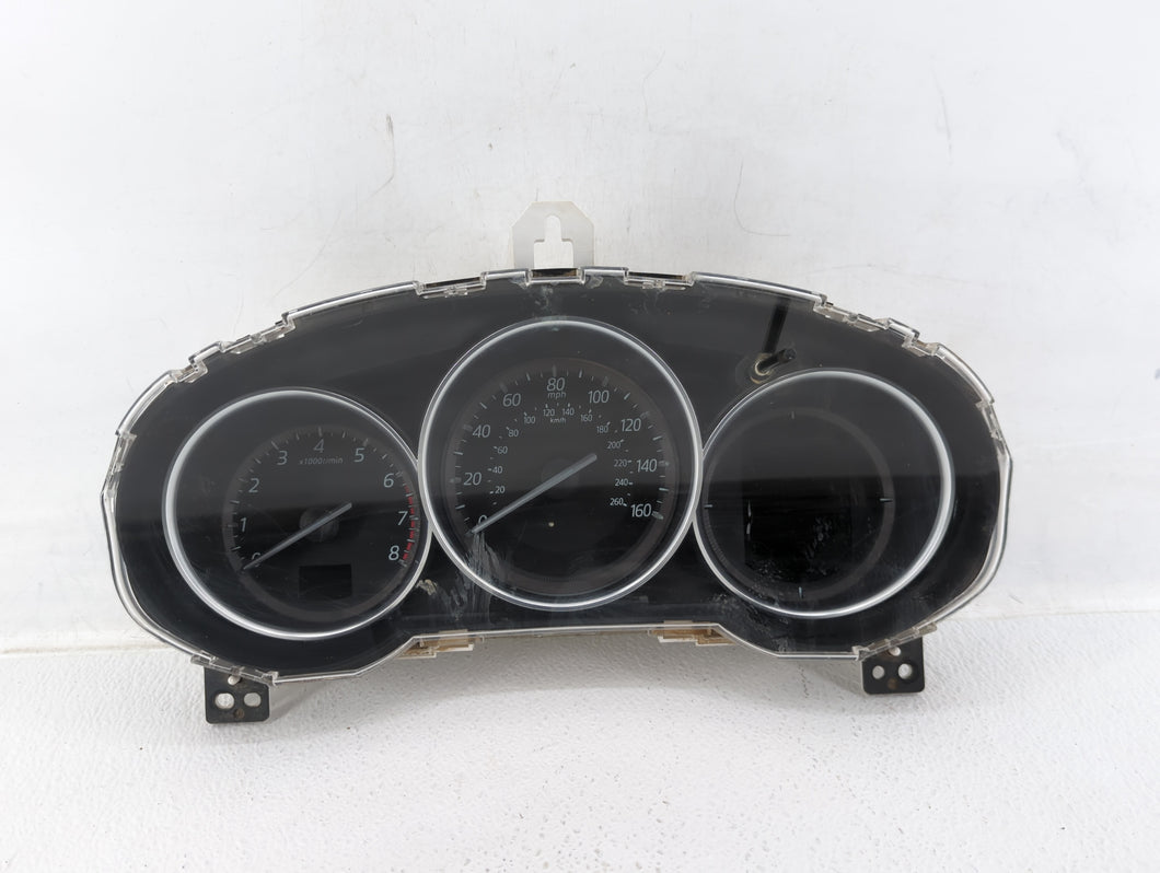 2016 Mazda Cx-5 Instrument Cluster Speedometer Gauges P/N:G46L 55 430 G46L 55 430 Fits OEM Used Auto Parts