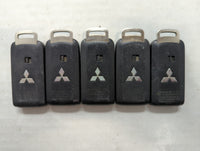 Lot of 5 Mitsubishi Keyless Entry Remote Fob MIXED FCC IDS MIXED PART - Oemusedautoparts1.com