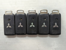 Lot of 5 Mitsubishi Keyless Entry Remote Fob MIXED FCC IDS MIXED PART