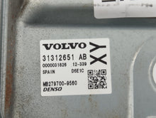2015-2016 Volvo V60 PCM Engine Computer ECU ECM PCU OEM P/N:MB279700-9560 Fits 2013 2014 2015 2016 OEM Used Auto Parts