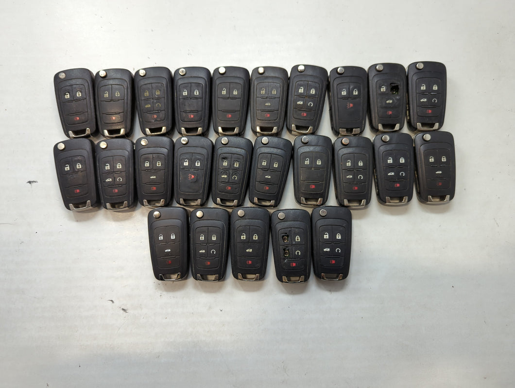 Lot of 25 Chevrolet Keyless Entry Remote Fob OHT01060512 | AVL-B01T2AC1