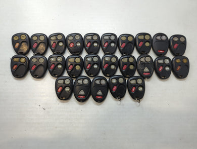 Lot of 25 Chevrolet Keyless Entry Remote Fob MYT3X689B | KOBELEAR1XT |