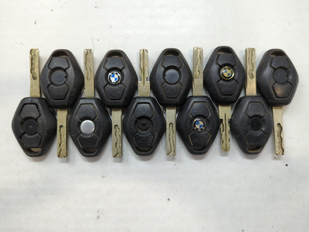 Lot of 10 Bmw Keyless Entry Remote Fob MIXED FCC IDS MIXED PART NUMBERS