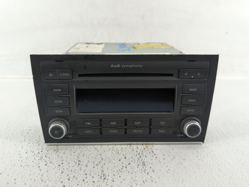 2005-2008 Audi A4 Radio AM FM Cd Player Receiver Replacement P/N:96180-2E101 Fits 2005 2006 2007 2008 OEM Used Auto Parts