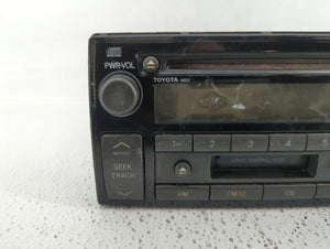 2002-2004 Toyota Camry Radio AM FM Cd Player Receiver Replacement P/N:86120-AA040 Fits 2002 2003 2004 OEM Used Auto Parts