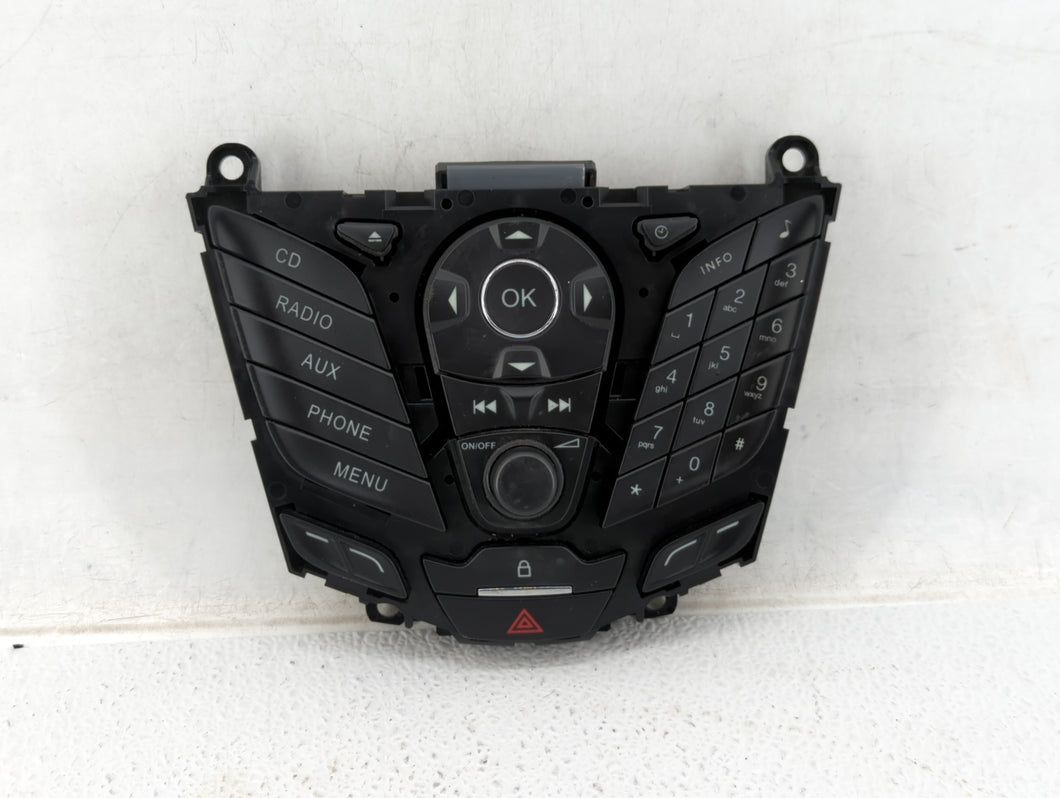 2013 Ford Escape Radio AM FM Cd Player Receiver Replacement P/N:CJ5T-18K8181-BB CJ5T-18K811-FC Fits OEM Used Auto Parts