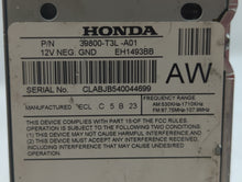 2013-2015 Honda Accord Radio AM FM Cd Player Receiver Replacement P/N:39800-T3L-A01 39186-T3L-A511-M1 Fits 2013 2014 2015 OEM Used Auto Parts