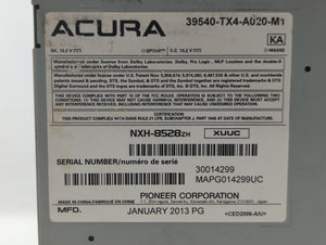 2013-2015 Acura Rdx Radio AM FM Cd Player Receiver Replacement P/N:3954ATX4 A010 Fits 2013 2014 2015 OEM Used Auto Parts