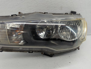 2010 Mitsubishi Lancer Driver Left Oem Head Light Headlight Lamp