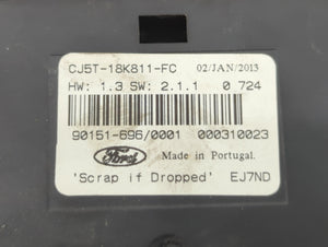 2013 Ford Escape Radio Control Panel