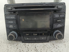 2012-2014 Hyundai Sonata Radio AM FM Cd Player Receiver Replacement P/N:96180-3Q700 Fits 2012 2013 2014 OEM Used Auto Parts