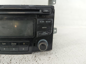 2012-2014 Hyundai Sonata Radio AM FM Cd Player Receiver Replacement P/N:96180-3Q700 Fits 2012 2013 2014 OEM Used Auto Parts