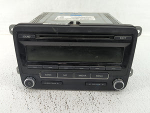 2011-2014 Volkswagen Jetta Radio AM FM Cd Player Receiver Replacement P/N:1K0 035 180 AE 1K0 035 164 F Fits OEM Used Auto Parts