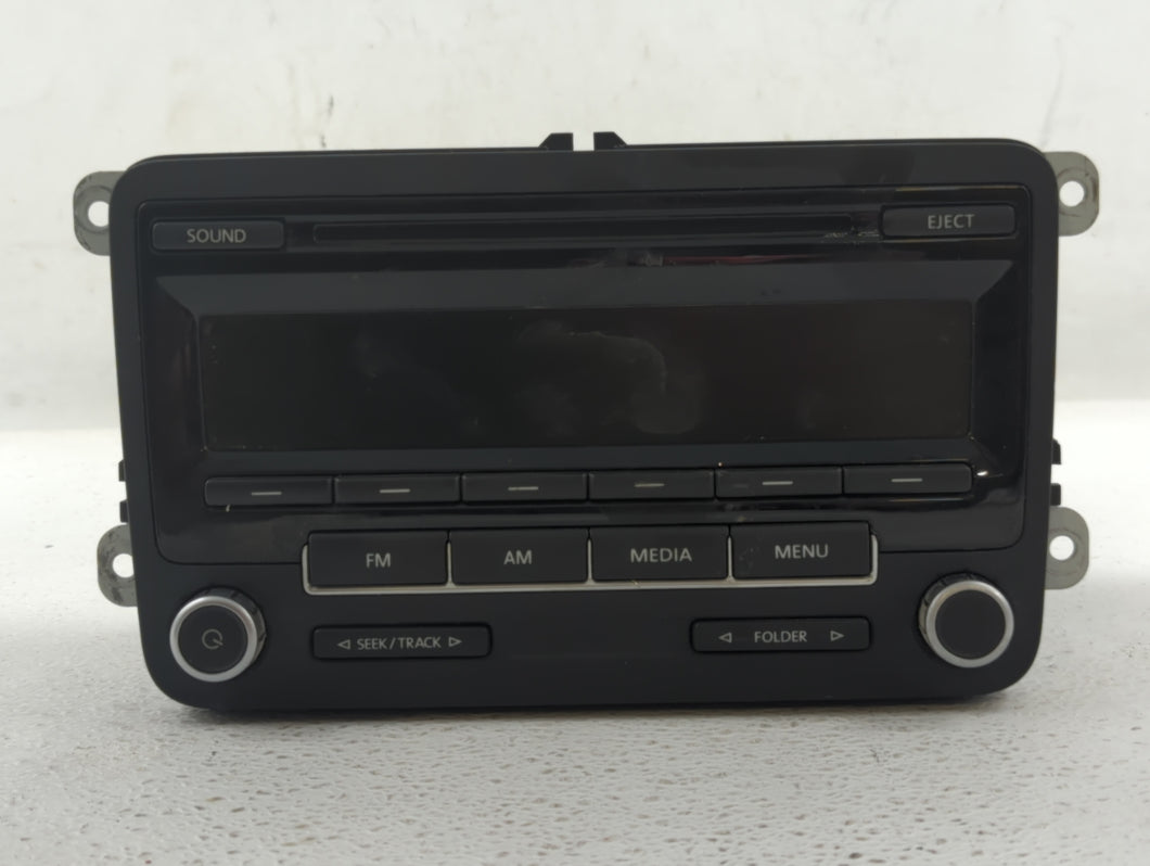 2011-2014 Volkswagen Jetta Radio AM FM Cd Player Receiver Replacement P/N:1K0 035 164 D Fits 2011 2012 2013 2014 2015 2016 OEM Used Auto Parts