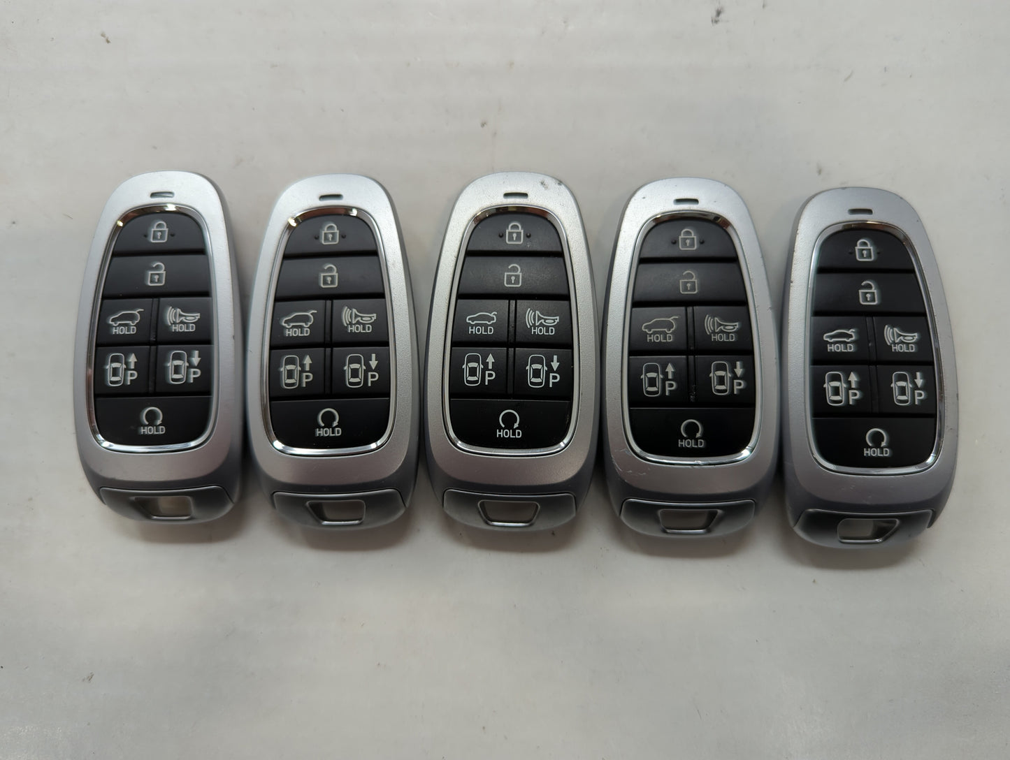 Lot of 5 Hyundai Keyless Entry Remote Fob MIXED FCC IDS MIXED PART - Oemusedautoparts1.com