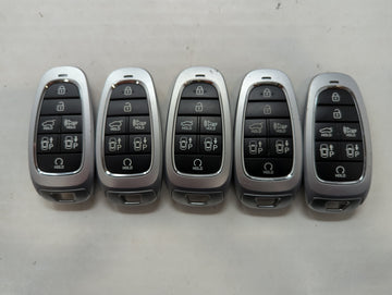 Lot of 5 Hyundai Keyless Entry Remote Fob MIXED FCC IDS MIXED PART - Oemusedautoparts1.com